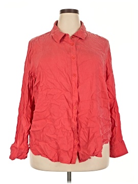 Universal Standard 3/4 Sleeve Button Down Shirt