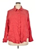 Universal Standard Red 3/4 Sleeve Button-Down Shirt Size 22 (L) - photo 1