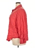 Universal Standard Red 3/4 Sleeve Button-Down Shirt Size 22 (L) - photo 5