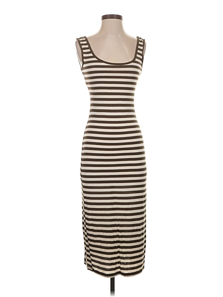 Pre-owned Forever 21 Casual Dress In Brown