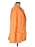 J.Jill 100% Linen Orange Jacket Size M - photo 4