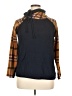 7th Roy Plaid Blue Pullover Sweater Size XL - photo 1