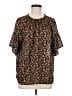 Ann Taylor LOFT Black Short Sleeve Blouse Size M - photo 1