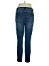 Tahari Solid Blue Jeans Size 16 - photo 2