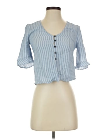Zara TRF 3/4 Sleeve Blouse (view 1)