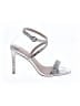 Stuart Weitzman Silver Sandals Size 8 - photo 1