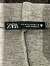 Zara Solid Gray Casual Skirt Size M - photo 4