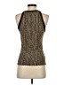 Ann Taylor Gold Sleeveless Top Size XS - photo 2