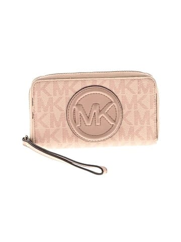MICHAEL Michael Kors Leather Wristlet (view 1)