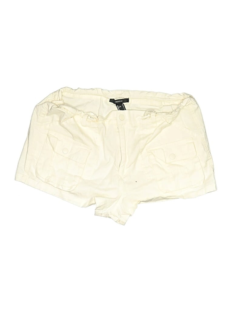 Pre-owned Forever 21 Shorts In Ivory