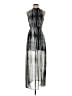 Freeway 100% Polyester Tie-dye Gray Casual Dress Size S - photo 1