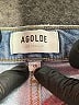 AGOLDE Hearts Blue Jeans Size 26 waist - photo 4