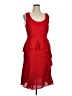 Prabal Gurung Collective 100% Polyester Red Cocktail Dress Size 16 - photo 1
