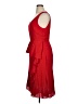 Prabal Gurung Collective 100% Polyester Red Cocktail Dress Size 16 - photo 5