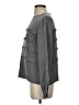 Ann Mashburn 100% Silk Gray Long Sleeve Silk Top Size S - photo 5
