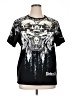 Romwe Black Short Sleeve T-Shirt Size XL - photo 1