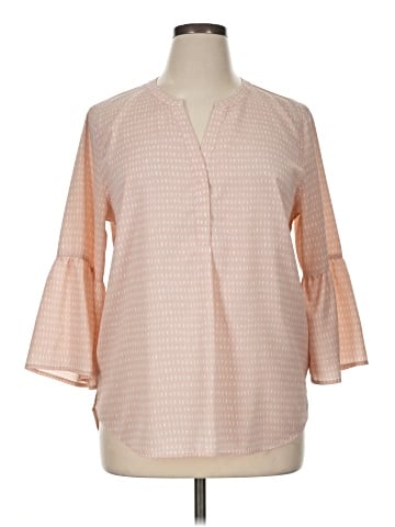 Bass 3/4 Sleeve Blouse (view 1)