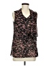 CAbi 100% Polyester Black Sleeveless Blouse Size S - photo 1