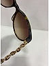 Chanel Tan Brown Acetate CC Chain Sunglasses One size - photo 6