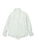 Carter's Checkered-gingham Green Long Sleeve Button-Down Shirt Size 5 - photo 2