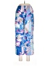 Natori 100% Rayon Print Blue Casual Pants Size M - photo 2