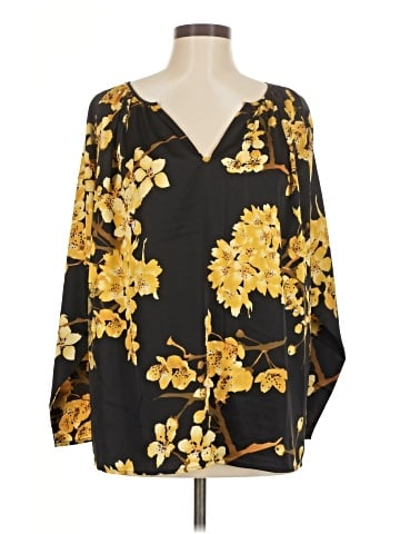 Natori 3/4 Sleeve Blouse (view 1)