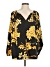 Natori 100% Polyester Gold 3/4 Sleeve Blouse Size M - photo 1