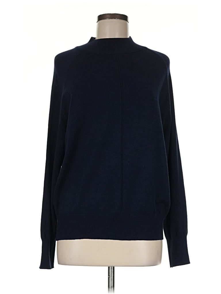 Pre-owned Time And Tru Turtleneck Sweater In Blue