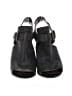 Nine West 100% Leather Black Sandals Size 7 1/2 - photo 2