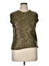 Zara Animal Print Gold Pullover Sweater Size XL - photo 1