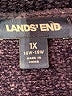 Lands' End 100% Polyester Purple Turtleneck Sweater Size 1X - photo 7