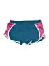 Active 100% Polyester Color Block Teal Athletic Shorts Size M - photo 1