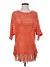 NY Collection Orange Poncho Size XS - photo 1