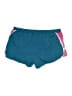 Active 100% Polyester Color Block Teal Athletic Shorts Size M - photo 2