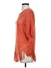 NY Collection Orange Poncho Size XS - photo 5