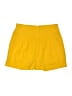 Unbranded 100% Polyester Solid Yellow Shorts Size S - photo 1