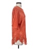 NY Collection Orange Poncho Size XS - photo 4