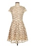 Shoshanna 100% Polyester Polka Dots Solid Tan Cocktail Dress Size 0 - photo 1