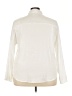 Unbranded 100% Polyester Ivory Long Sleeve Blouse Size 3X (estimated) - photo 2