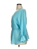 Lane Bryant Teal 3/4 Sleeve Blouse Size 14/16 - photo 5