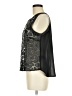 Astr Black Sleeveless Blouse Size M - photo 5