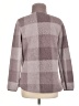 Liv 100% Polyester Checkered-gingham Gray Pullover Sweater Size M - photo 2