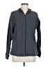 Butter-Soft 100% Polyester Gray Track Jacket Size M - photo 1