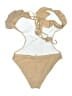 Cupshe Solid Tan One Piece Swimsuit Size L - photo 2