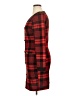 Shein Plaid Red Casual Dress Size XL - photo 5