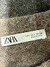 Zara Tweed Brown Pullover Sweater Size L - photo 7