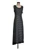 CAbi Stripes Gray Casual Dress Size S - photo 1