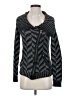 Paper Crane Chevron-herringbone Black Cardigan Size S - photo 1