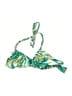 Unbranded Tropical Green Blue Swimsuit Top Size XS (30A) - photo 1