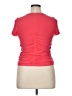 DKNY Jeans Red Short Sleeve Top Size XL - photo 2
